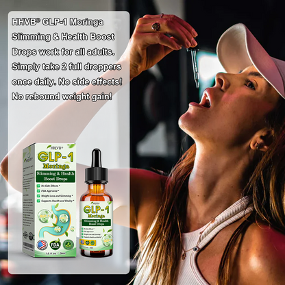 𝐇𝐇𝐕𝐁® 𝐆𝐋𝑷-1 𝑴𝐨𝐫𝐢𝐧𝐠𝐚 𝐒𝐥𝐢𝐦𝐦𝐢𝐧𝐠 & 𝐇𝐞𝐚𝐥𝐭𝐡 𝐁𝐨𝐨𝐬𝐭 𝑫𝐫𝐨𝐩𝐬( 🏆Food-grade fat burner – Developed by FDA)